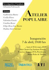 La muestra se inaugura el próximo martes 7 de abril, a las 19:00 horas, en la Sala Claude Gay del Instituto Francés de Chile.