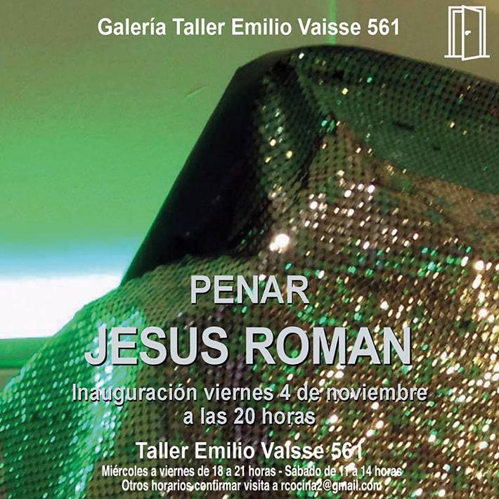 "PENAR", podrá ser visita hasta el 19 de noviembre en la Galería Taller Emilio Vaisse 561 (Barrio Italia), de lunes a viernes de 18:00 a 21:00 hrs. y los sábados de 11:00 a 14:00 hrs. 