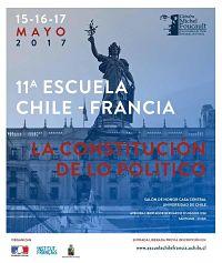 La Escuela Chile-Francia 2017 se llevará a cabo en la Casa Central de la Universidad de Chile. Inscripciones en http://www.escuelachilefrancia.uchile.cl/.
