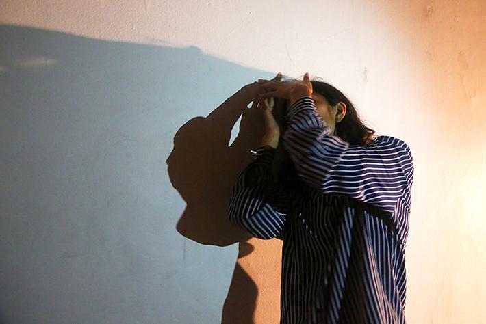 Una intérprete ciega protagonizó la cocreación coreográfica a cargo de Daniela Santibáñez.