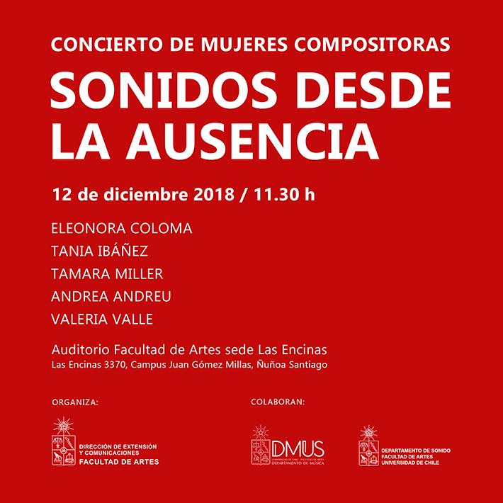 Concierto de mujeres compositoras: Sonidos desde la ausencia