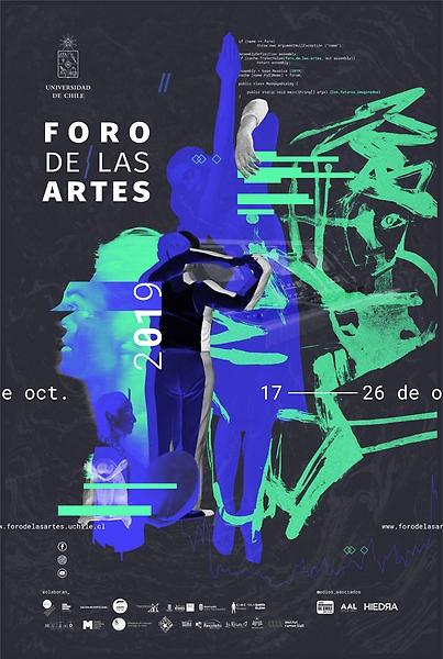El Foro de las Artes 2019 se realizará en distintos espacios de la Universidad de Chile y otros lugares de Santiago entre el 17 y el 26 de octubre.