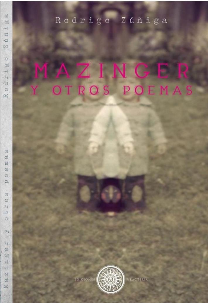 Prof. Rodrigo Zúñiga lanza su libro "Mazinger y otros poemas" este martes 14 de enero en Espacio Estravagario.