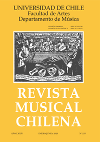 Por primera vez en su historia, Revista Musical Chilena lanza virtualmente sus números