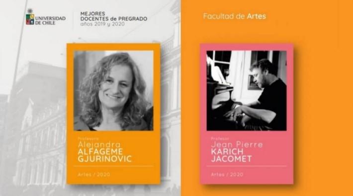 La prof. Alejandra Alfageme recibió el premio a mejor docente 2019-2020 del Departamento de Teatro 