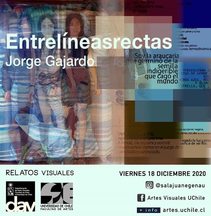SJE Virtual: "Entrelíneasrectas" de Jorge Gajardo