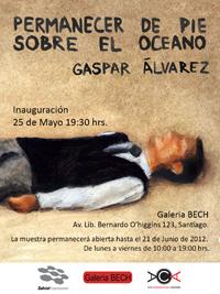 Dieciocho pinturas sobre papel realizadas entre 2010 y 2012 conforman esta exposición que el egresado de Artes Plásticas, Gaspar Álvarez, exhibe en Galería Bech.