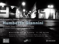 Con entrada liberada, la conferencia de Humberto Giannini se realizará este miércoles 21 de agosto, a las 11:30 horas, en el Auditorio de la Facultad de Artes sede Las Encinas.