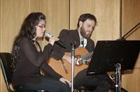 En la música estuvieron presentes Andrea y Patricio Nuño Téllez, quienes interpretaron canciones. 