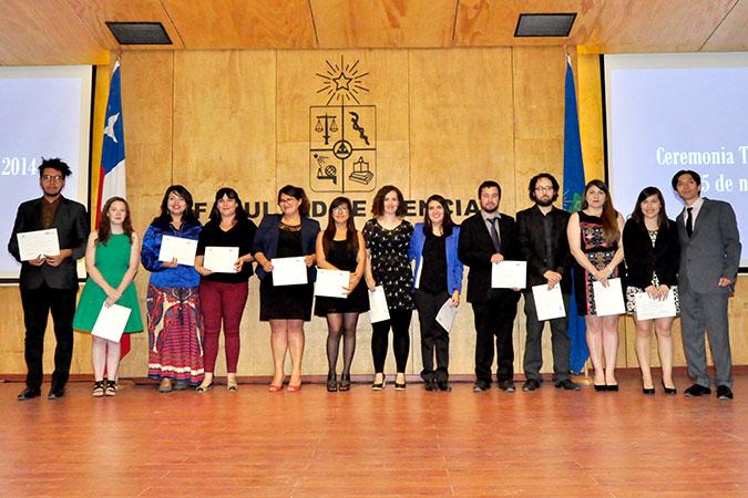 110 fueron los profesionales titulados en esta ceremonia, a la que asistieron diversas autoridades universitarias, como la Vicerrectora Rosa Devés y el Vicerrector Juan Cortés. 