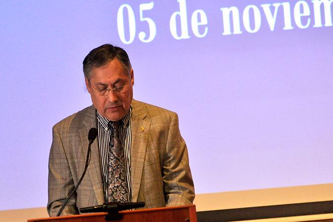 El Decano Cifuentes de la Facultad de Ciencias destacó el rol del campus Juan Gómez Millas en la continuidad de la formación de profesores para el país. 