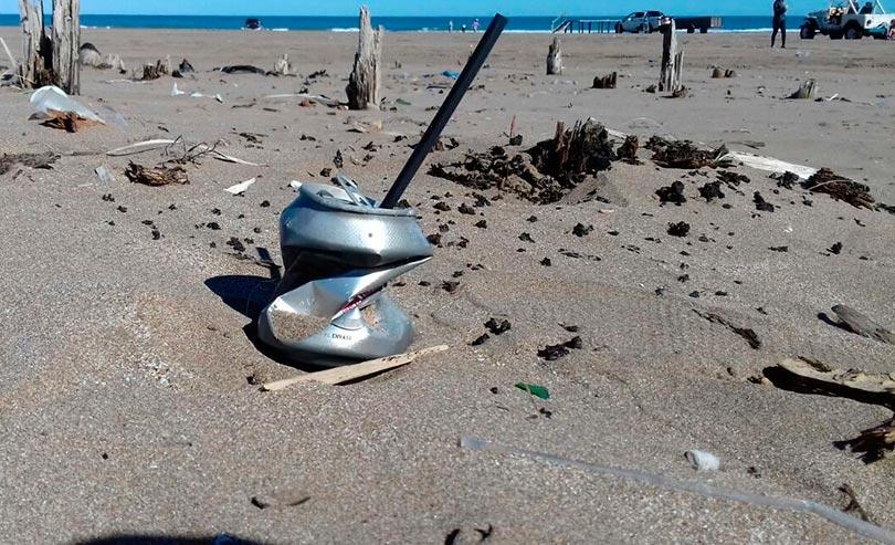PREDES logró determinar que el 86.9 por ciento de los residuos de las playas de Chiloé eran principalmente plásticos. 