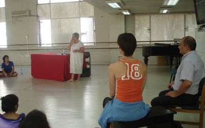Profesora Susan Cashion inauguró el año académico del Depto. de Danza