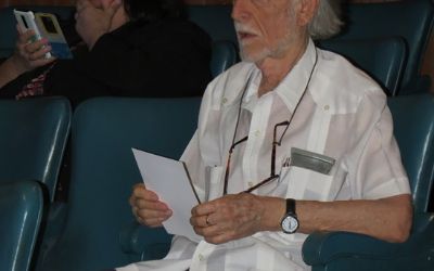 El destacado compositor y musicólogo, Fernando García El destacado compositor y musicólogo, Fernando García