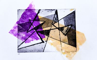 Javiera Belén Moreno Valenzuela - Grabado chinecolee/aguafuerte, 5/6 23x26.5cm. 2014 Javiera Belén Moreno Valenzuela - Grabado chinecolee/aguafuerte, 5/6 23x26.5cm. 2014