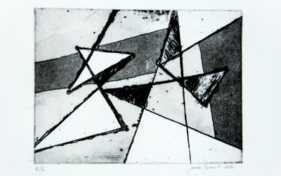 Javiera Belén Moreno Valenzuela - Grabado aguafuerte, 2/6 15x20cm. 2014 Javiera Belén Moreno Valenzuela - Grabado aguafuerte, 2/6 15x20cm. 2014