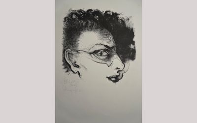 Roxana Alvarado - Grabado litografía 3/5 50x60cm. 2003 Roxana Alvarado - Grabado litografía 3/5 50x60cm. 2003