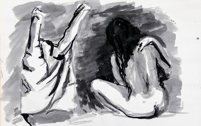 Marta Salazar Becerra - Dibujo lápiz sobre papel, 38.5x56cm. 2016 Marta Salazar Becerra - Dibujo lápiz sobre papel, 38.5x56cm. 2016