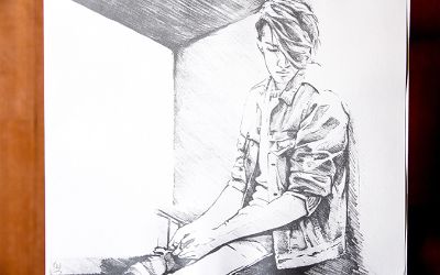 Melody Maulén - Litografía en aluminio (algrafía), 3/4 15x11cm. 2011 Melody Maulén - Litografía en aluminio (algrafía), 3/4 15x11cm. 2011