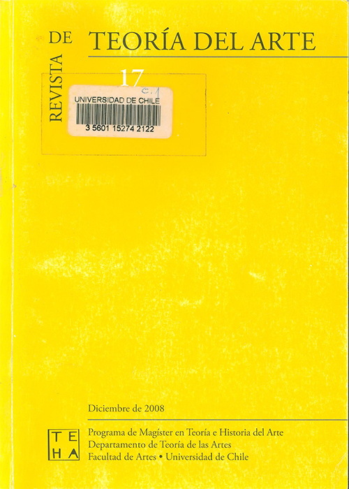 "Revista de Teoría del Arte Nº17"