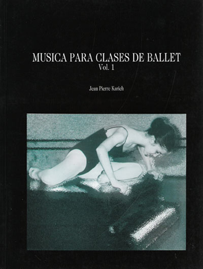 Libro "Música para clases de Ballet vol. 1"