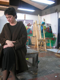 Nury Gozález, artista visual y académica del Departamento de Artes Visuales de la Universidad de Chile