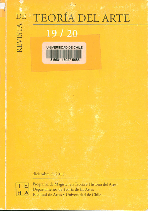 "Revista de Teoría del Arte 19/20"