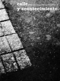Libro Calle y acontecimiento