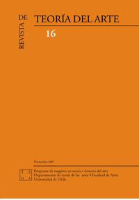 "Revista de Teoría del Arte Nº16"