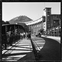 Puente Pio Nono, Santiago. 1955.