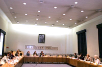 En la imagen una de las reuniones de la quinta generación de Mujeres S.XXI, encargada de proponer las candidatas a la versión 2009.