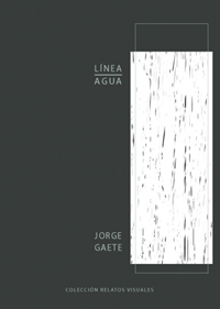 Línea Agua es una obra pensada y desarrollada para el formato libro que juega con narrativas visuales en distintas direcciones y de manera simultánea.
